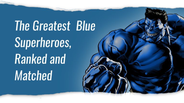 blue superheroes