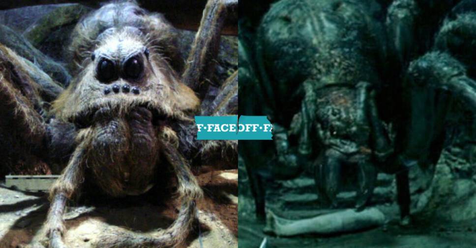 The Lord of the Rings vs Harry Potter: Shelob or Aragog?