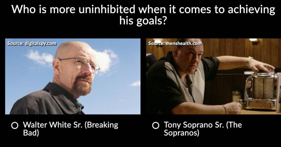 Breaking Bad vs Sopranos