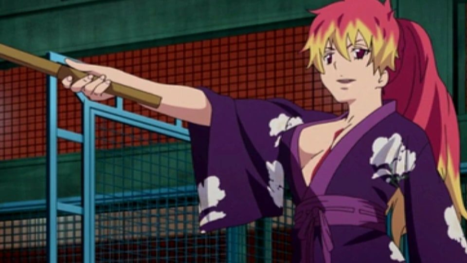 shura kirigakure anime swordswoman