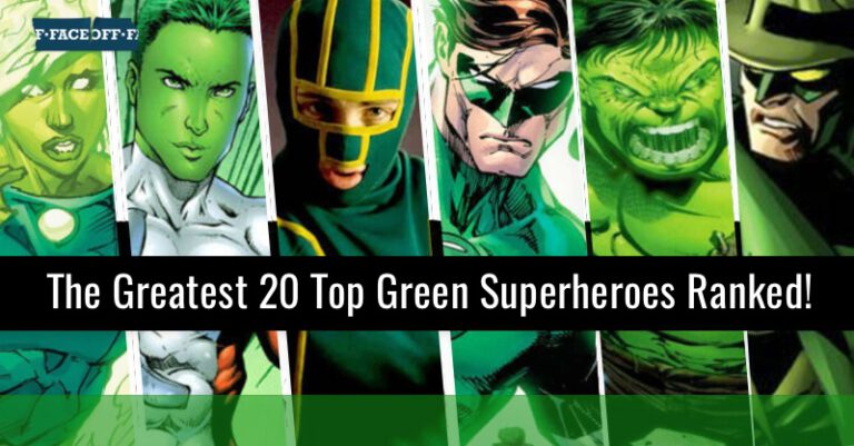 green superheroes