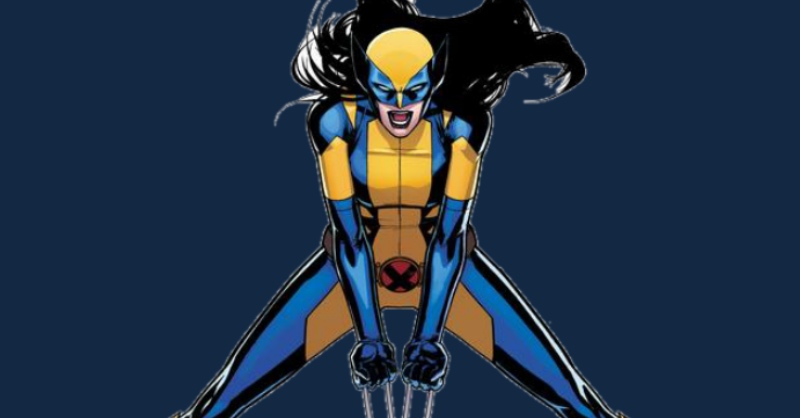 blue and yellow superhero