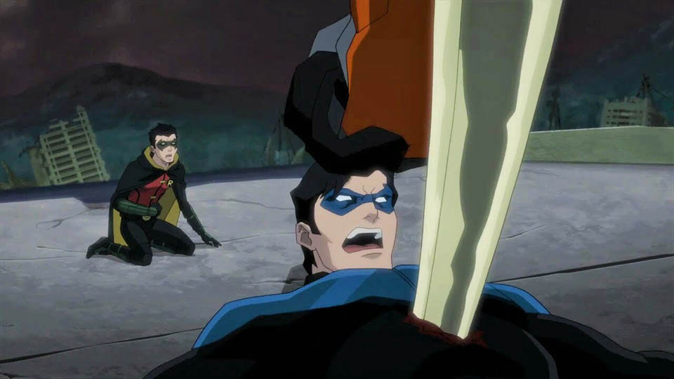 Dick Grayson death, Justice League Dark: Apokolips War