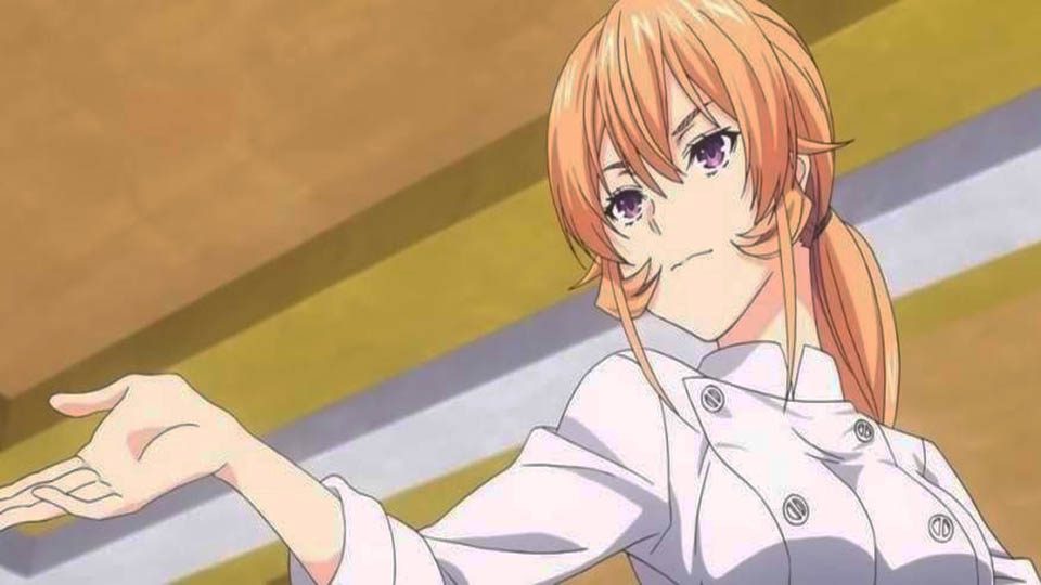 Erina Nakiri, Food Wars, #6 anime with hot girls