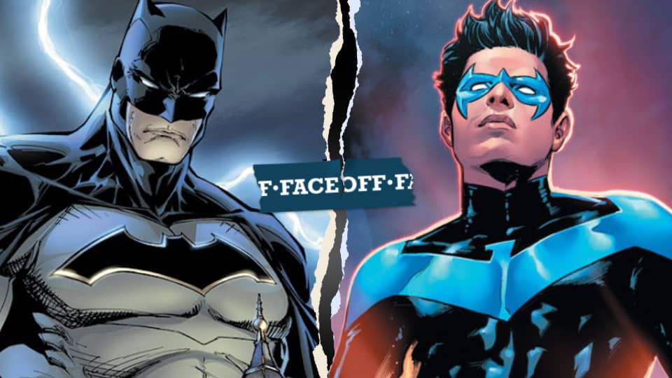 Dick Grayson Batman and Damian Wayne