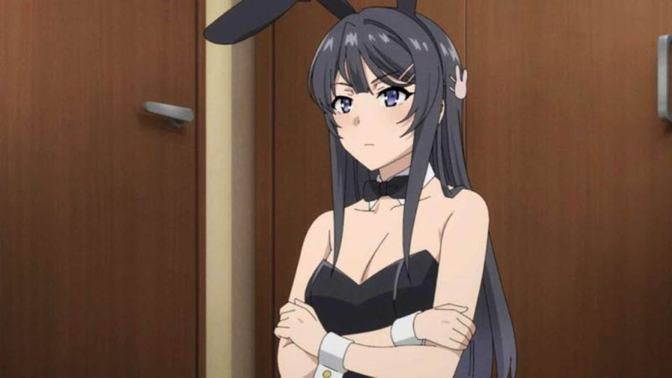 Mai Sakurajima, Seishun Buta Yarou wa Bunny Girl Senpai no Yume wo Minai, #3 anime with hot girls