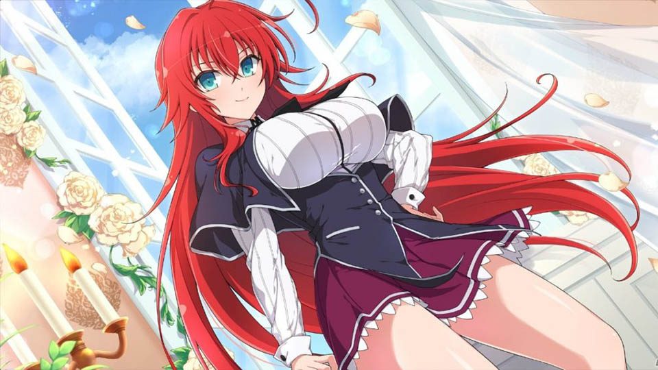 Rias Gremory, High School DxD, #1 anime with hot girls