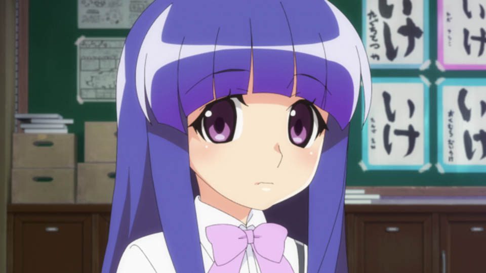purple hair anime characters