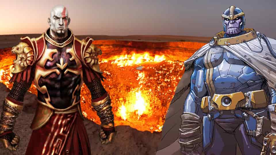 Thanos vs Kratos who would win