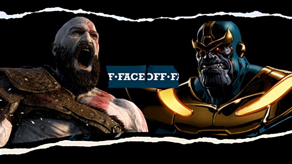 thanos vs kratos ultimate battle