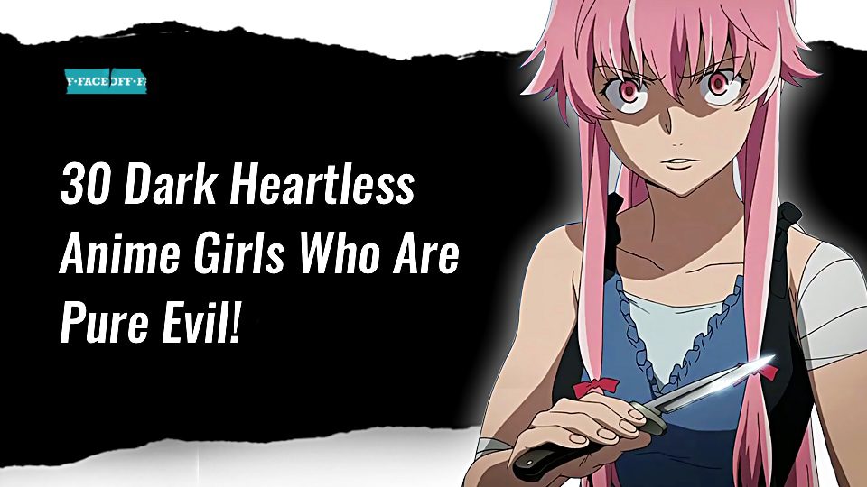 evil mean heartless dark anime girl