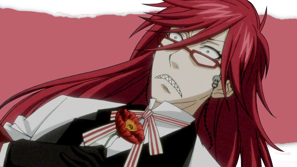 grell sutcliff anime guys with long hair