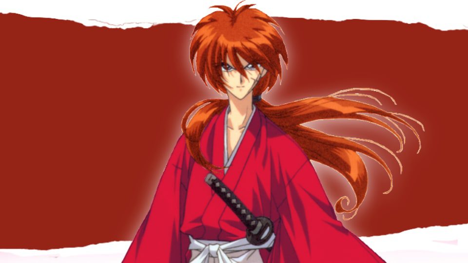 himura kenshin anime guys with long hair