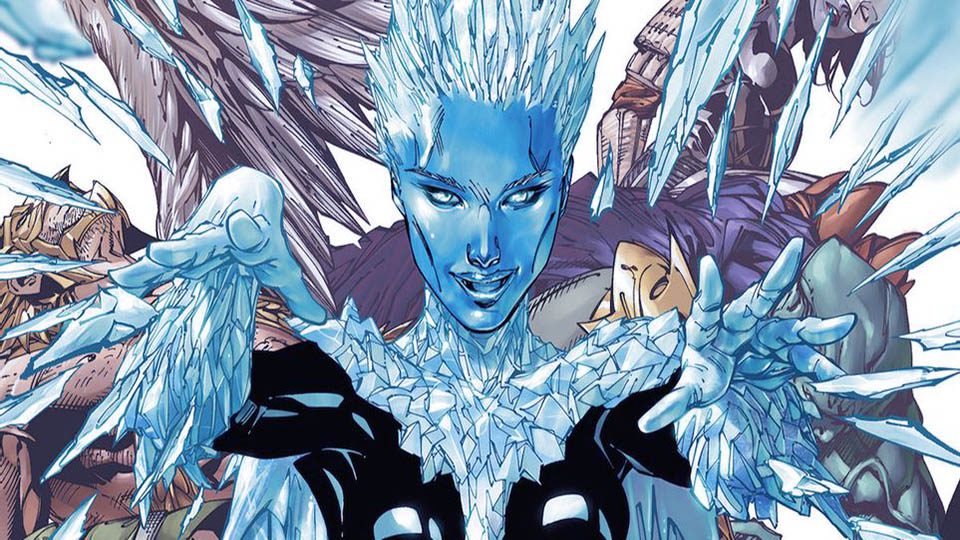 killer frost blue superhero