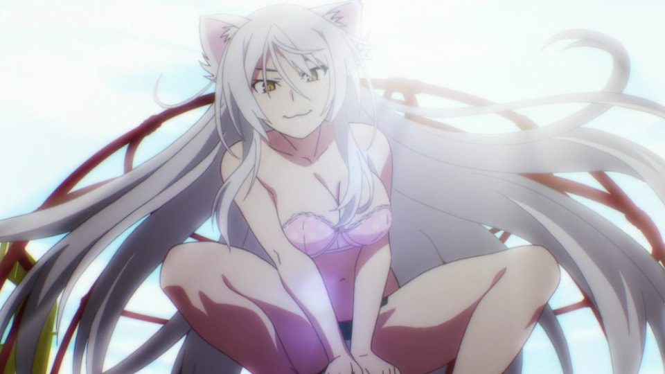 black hanekawa sexy anime cat girl