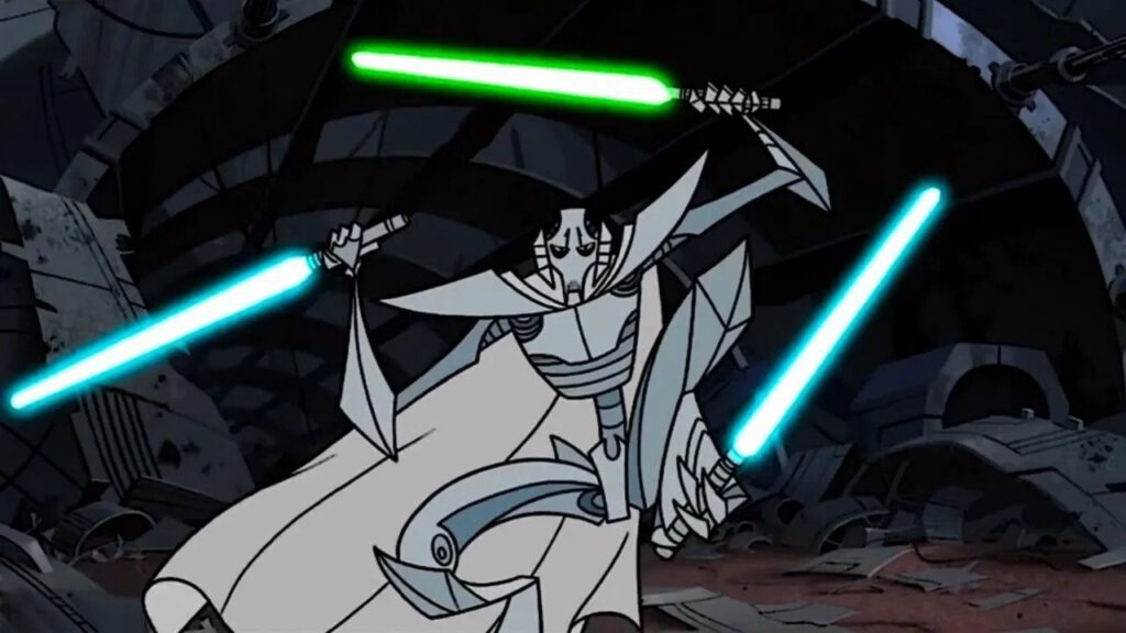 general grievous vs roron best star wars lightsaber duels  corobb and foul moudama and roth-del masona and b'ink utrila 