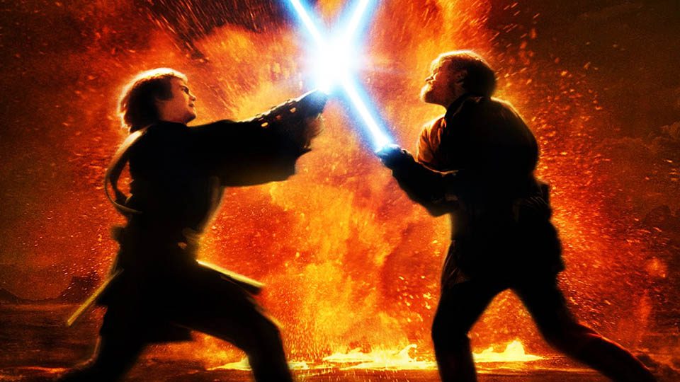 obi wan kenobi vs anakin skywalker best star wars lightsaber duels 