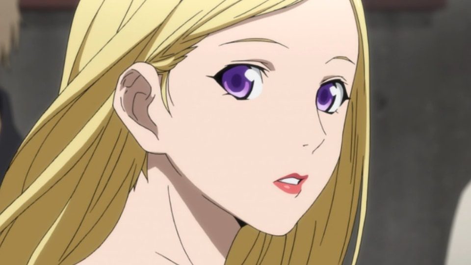 bishamon anime girls with blonde hair