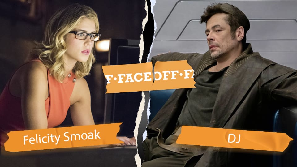 hackers from movies and tv shows Felicity Smoak vs DJ