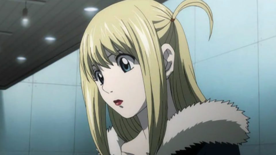 misa amane anime girls with blonde hair