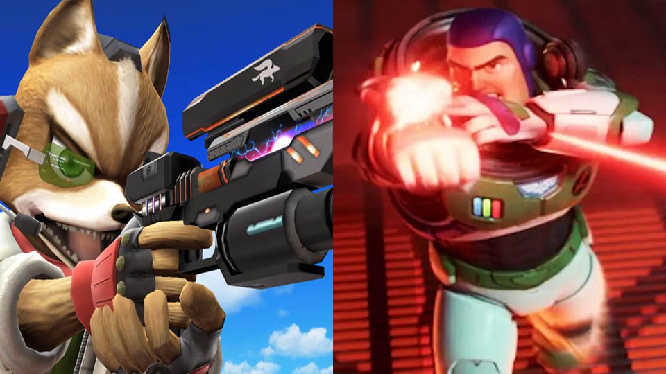 Fox McCloud (Star Fox, Nintendo) vs Buzz Lightyear (Toy Story)