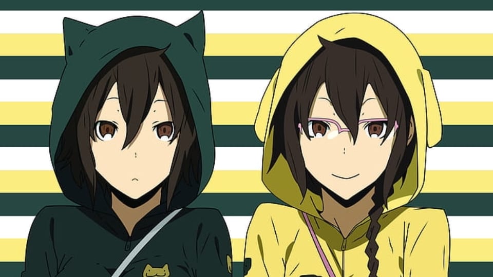 anime characters with hoodies