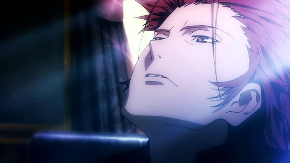 strong male lead anime Mikoto Suoh