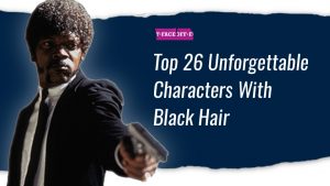 26 characters with black hair