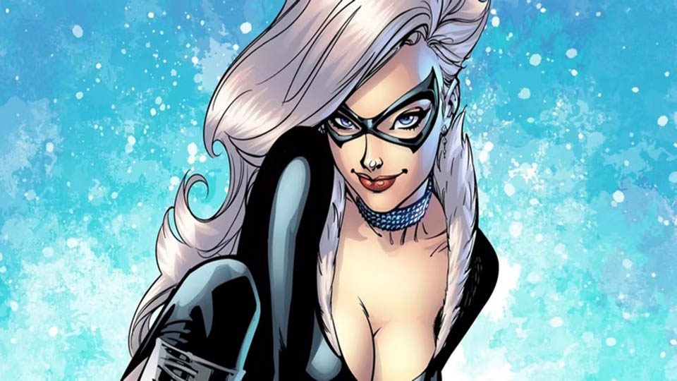 felicia hardy character with white hair
