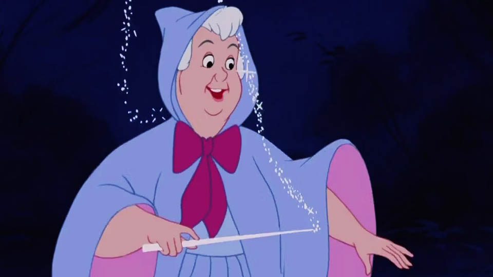Fairy Godmother thicc diseny character
