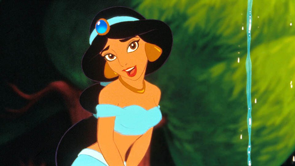jasmine character with black hair
