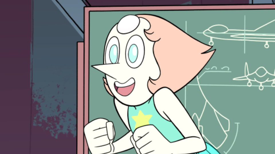pearl cartoon characters with short hair