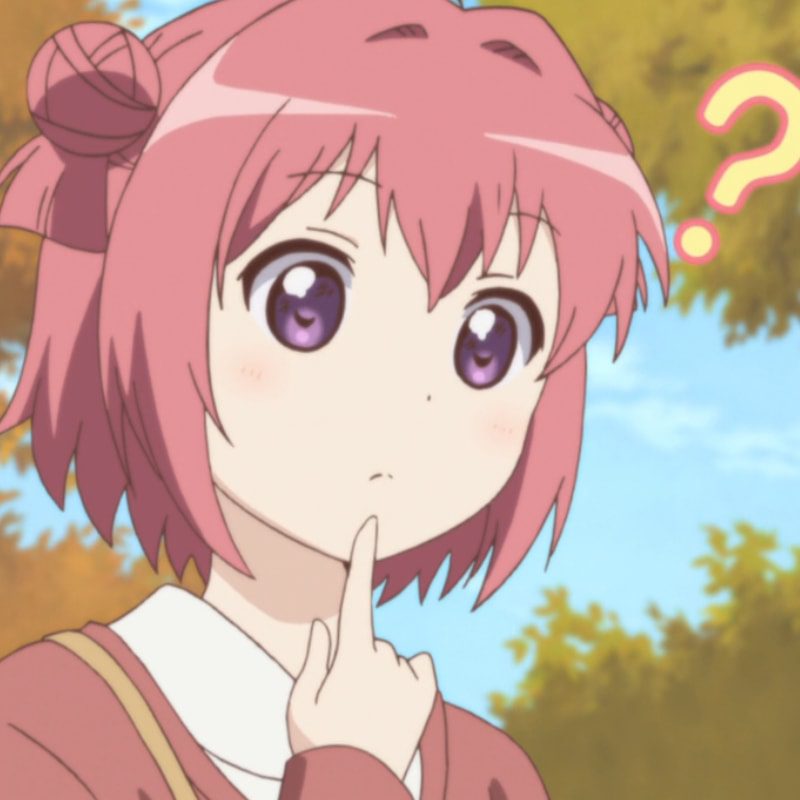 Confused Anime Ho-kago Tea Time Character GIF | GIFDB.com