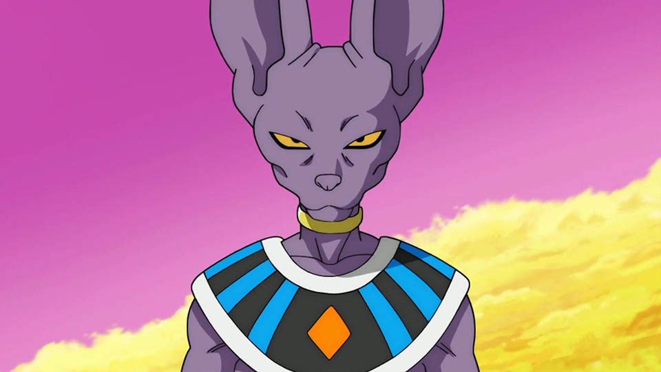 Purple Characters Beerus from Dragon Ball 