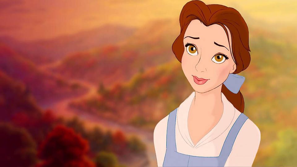 characters with brown hair belle