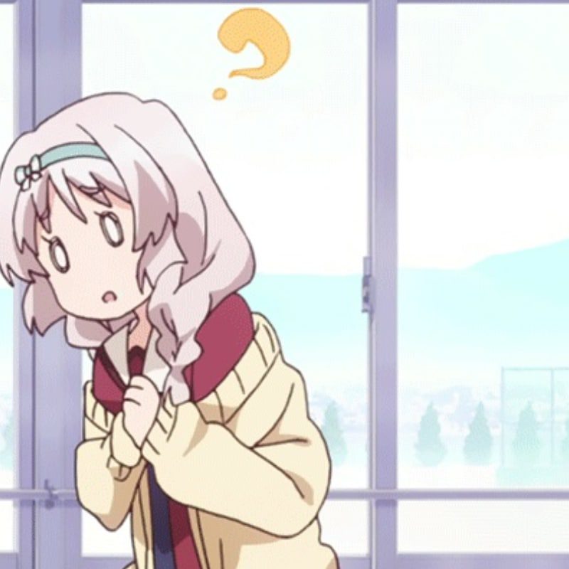 hatoko kushikawa confused anime face