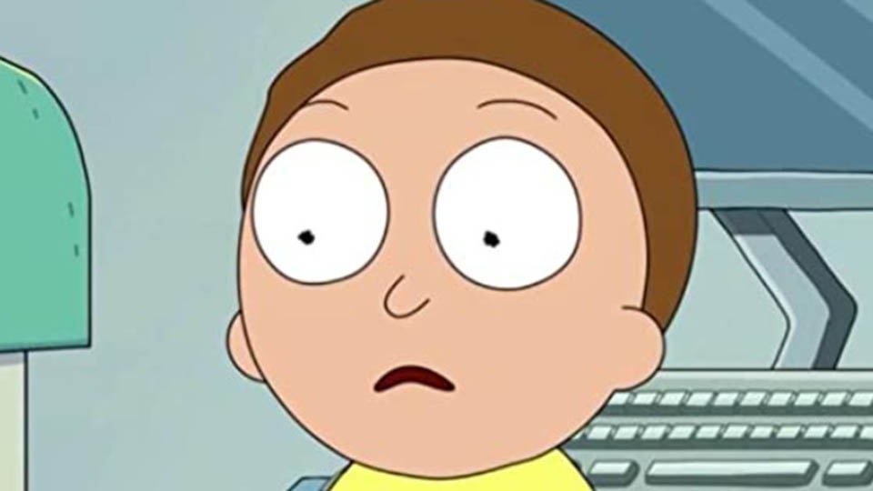 characters with brown hair morty smith