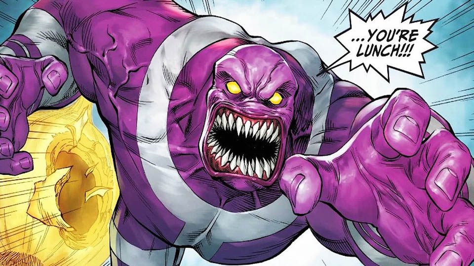 parasite purple superhero