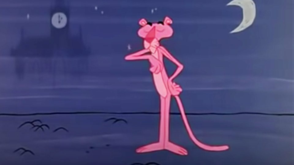 the pink panther skinny cartoon characters