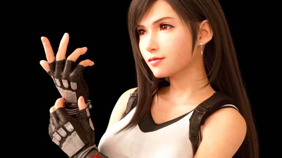 characters with brown hair tifa lockhart