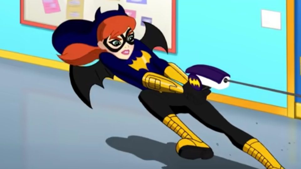 batgirl skinny cartoon characters