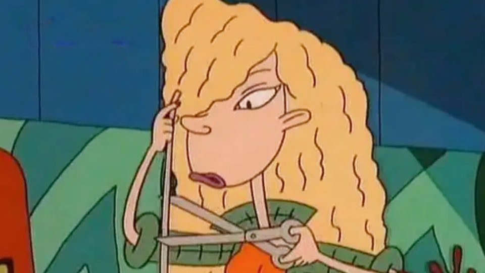 debbie thornberry cartoon characters with long hair