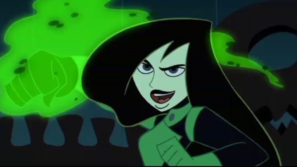 shego cartoon characters with long hair