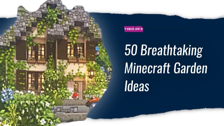 50 Breathtaking Minecraft Garden Ideas
