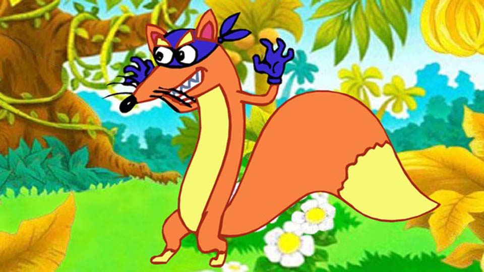 swiper fox cartoon
