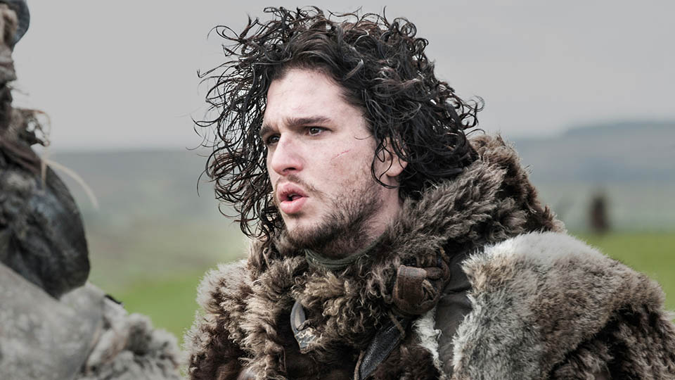 characters with curly hair jon snow