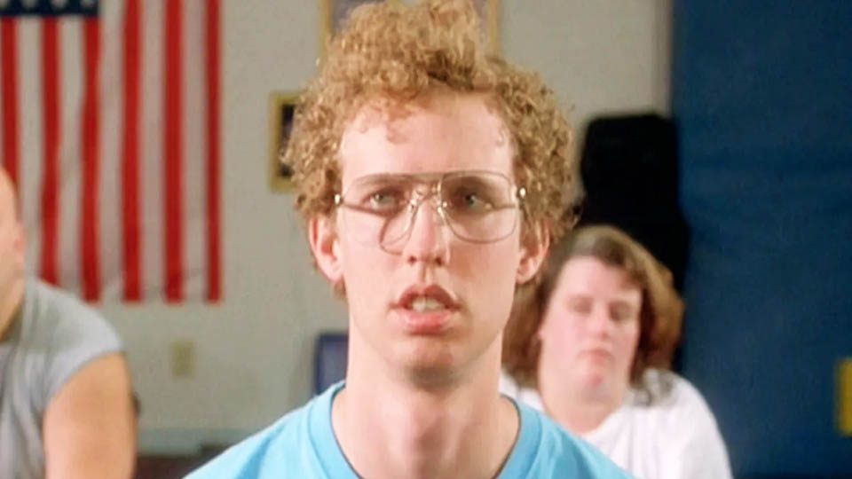 characters with curly hair napoleon dynamite