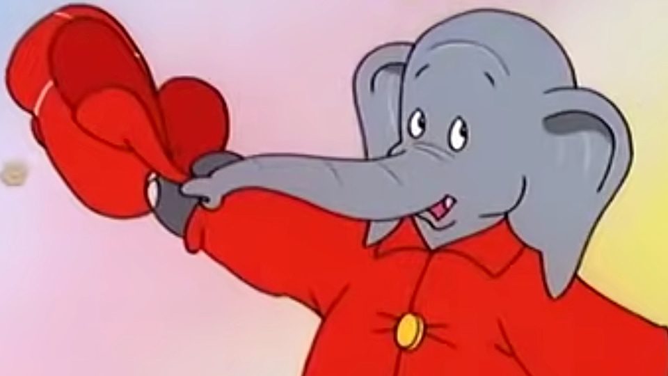 benjamin blumchen cartoon elephant 
