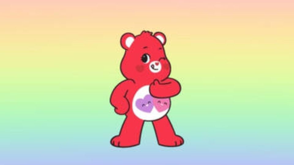 Always There Bear Red Cartoon Characters