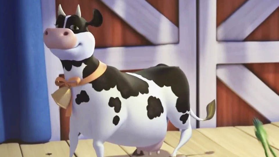 cartoon cows
